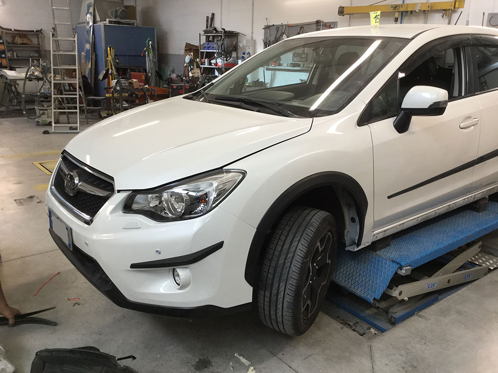 Riparazione carrozzeria auto Subaru a Oggiono in provincia di Lecco